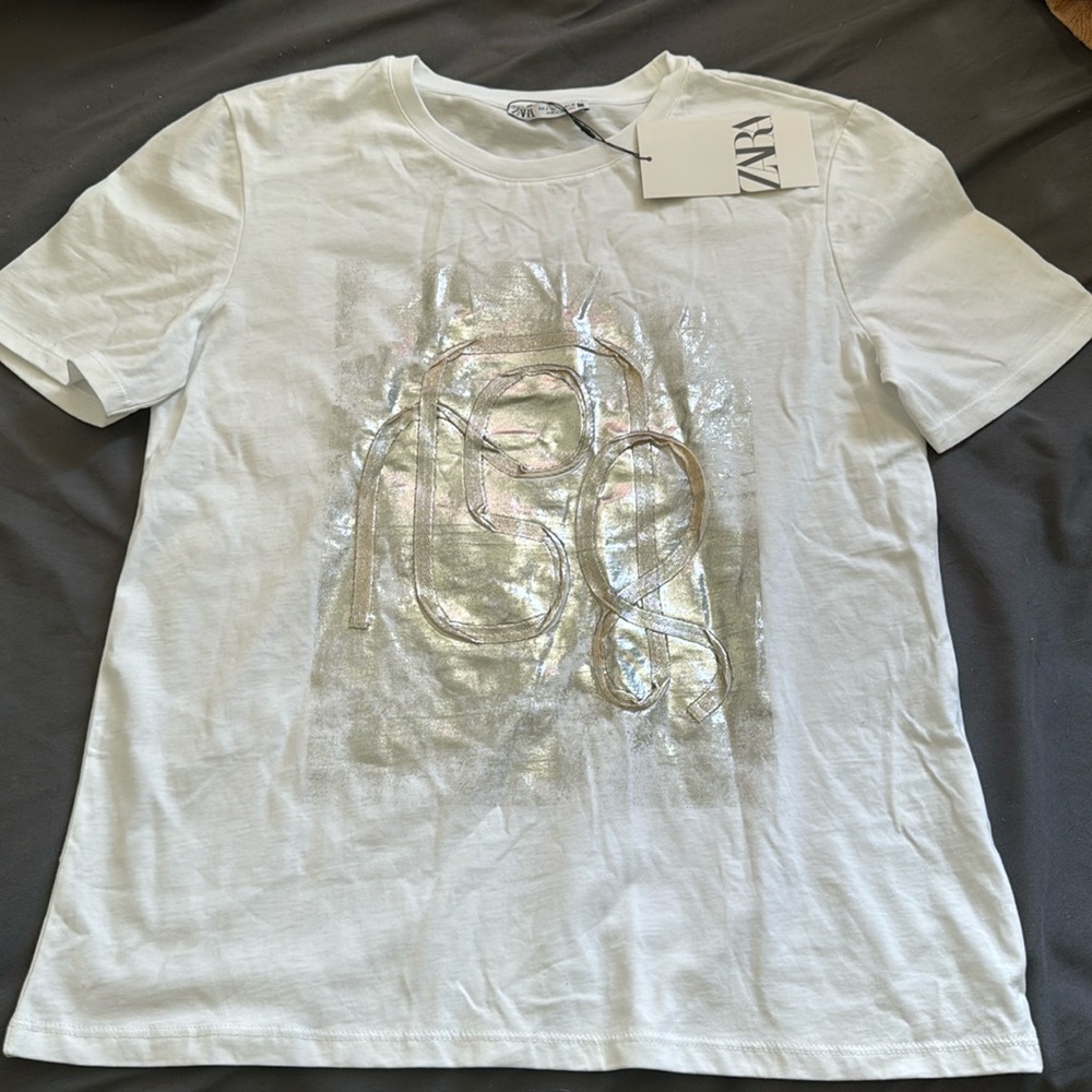 Zara decal t-shirt